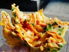 -正宗杂粮煎饼香软鸡蛋饼