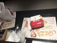 香辣鸡腿堡-肯德基(蓝桥店)