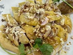 沙姜葱油淋鸡-众源美食(光复阁店)