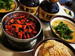 排挡-炸烧饼-福寿斋·老北京铜锅涮肉·烤鸭(顺义总店)