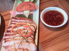 炭烧猪颈肉-mango tree芒果树泰国餐厅(青岛万象城店)