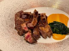 烤澳洲和牛眼肉牛排-北京古城老院厉晓麟精致菜