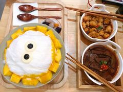 芒果牛奶棉棉冰-怪物的冰与火(天虹商场中山路店)