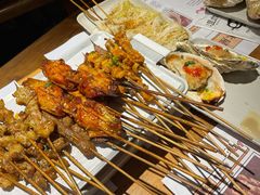 烤湛江生蚝-木屋烧烤(上梅林店)
