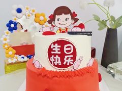 -卡比儿童蛋糕·心意定制·低脂零卡糖动物奶油FancyBALLOON(滨海店)