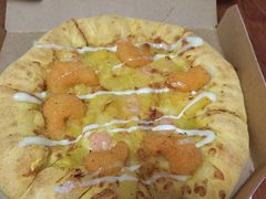 香甜双虾菠萝比萨-达美乐比萨(双安店)