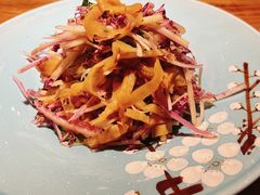 紫白菜拌蜇皮-吕氏疙瘩汤·私家菜馆(慈云寺店)