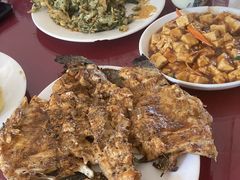 -北京龙庆四季香农家饭庄·灶台鱼·碳烤虹鳟鱼(龙庆峡店)