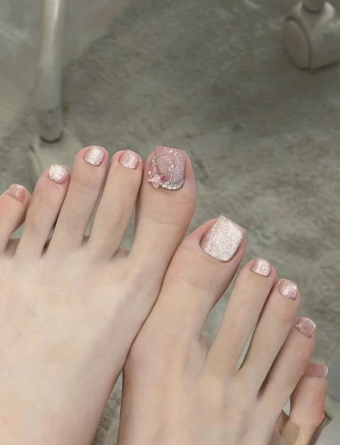 脚趾美甲 耐看 高级 显白
