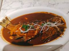年糕烧大连黄鱼-青雅中餐厅(大连金石滩绿发希尔顿度假酒店)