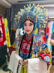 -胭脂猫京剧摄影