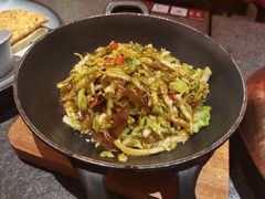 铁锅莲花白炒粉丝-丝路金桃·新疆菜(徐汇店)