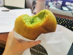 自家红豆抹茶面包-WHEAT&BAKER-麥(凯德来福士店)