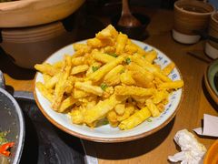咸蛋黄茄子-吃饭皇帝大(长宁龙之梦店)