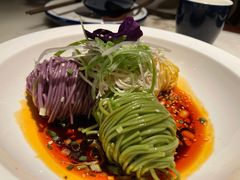 三色鸡丝凉面-绿茶餐厅(松江万达店)