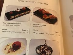 菜单-纽约咖啡馆