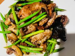 黑椒五花肉炒八带-吕氏疙瘩汤·新派鲁菜(济南万象城店)
