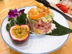鲜虾水果沙律-樾餐厅泰式海鲜火锅(民歌湖店)