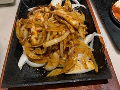 铁板鱿鱼须-韩宫宴烤肉·料理(苏州中心店)