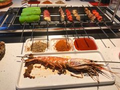 南美大虾-小鲜肉延边朝鲜族烤串(珠海店)