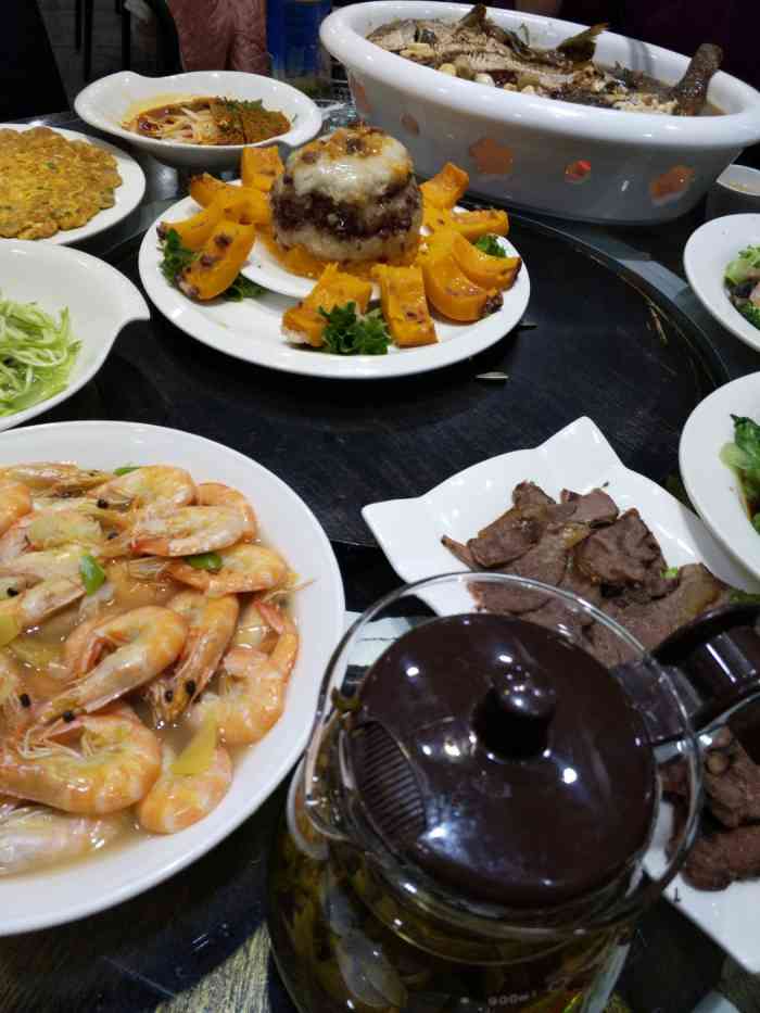 花神食府-"口味不错,土豆丝,拍蒜滑子蘑,香麦腐竹,."-大众点评移动版