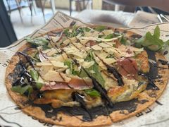 黑松露火腿菌菇芝士薄饼-Blac+Blac(中海环宇荟店)