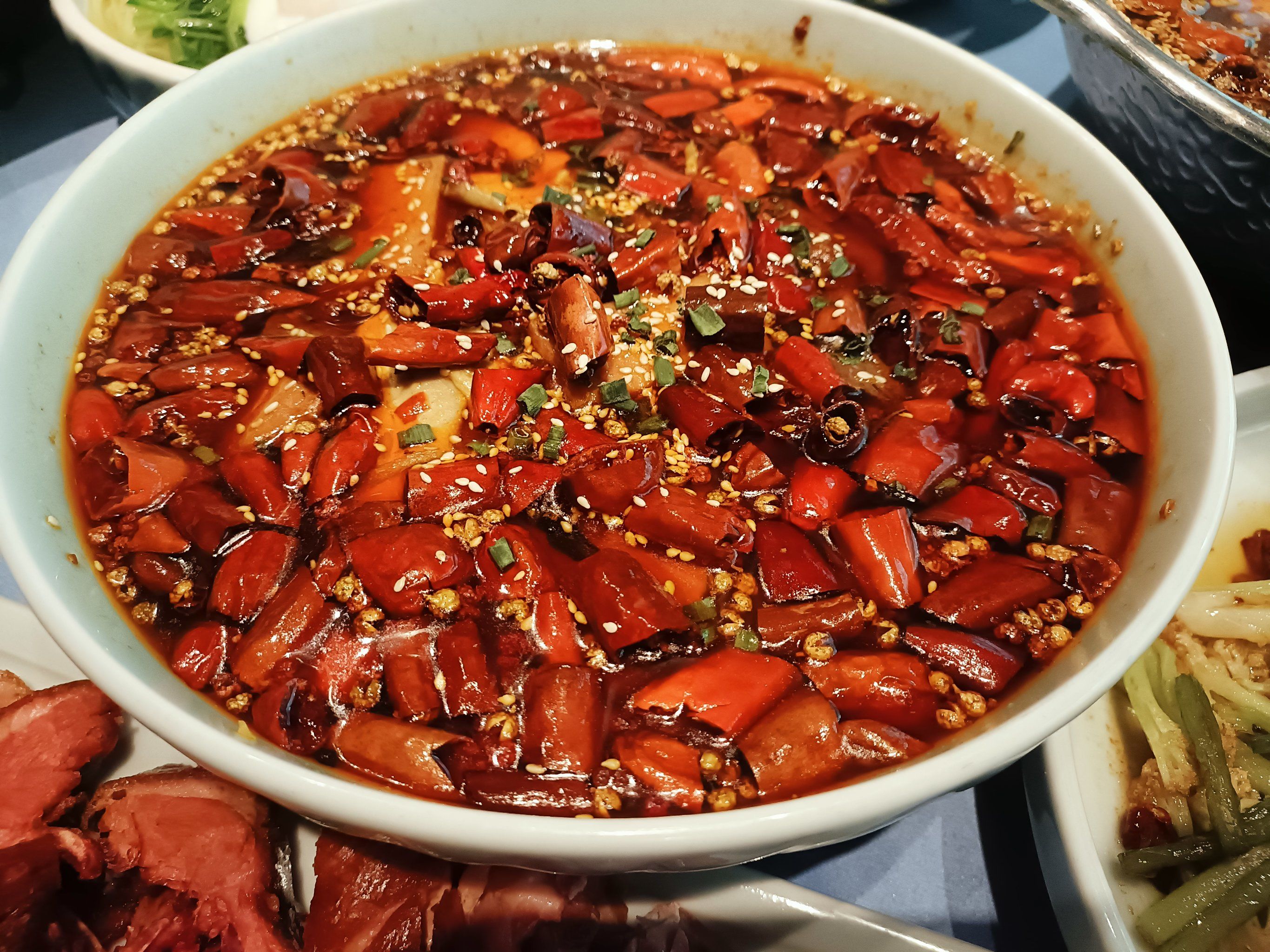 川菜最正宗的毛血旺