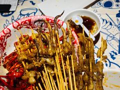 炭烤无骨鸭掌串-松哥油焖大虾(科技园店)