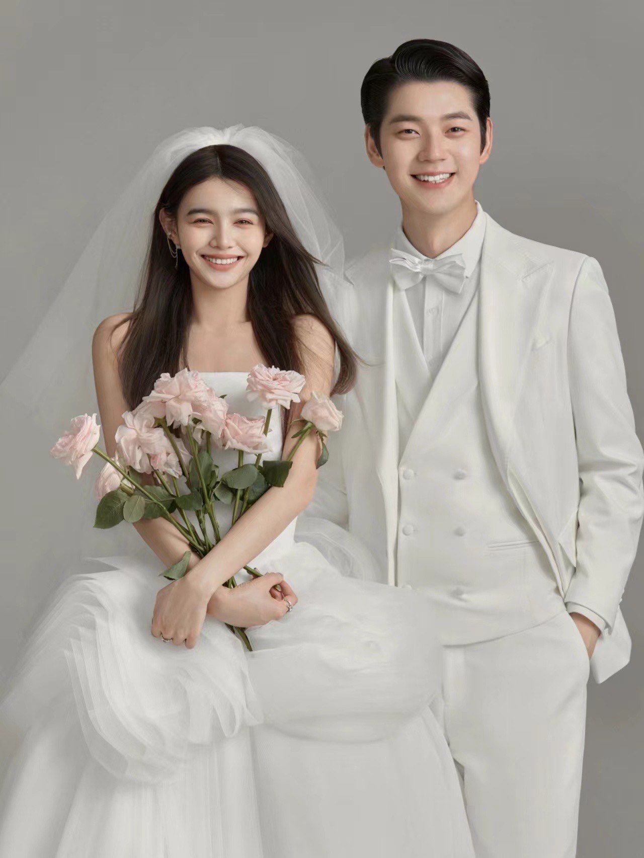 情侣写真婚纱照