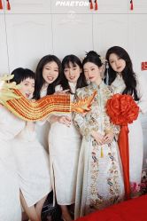 -桃子造型婚纱礼服(凤起广场店)