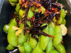 脆爽凉拌毛豆-靓靓蒸虾(中山公园店)