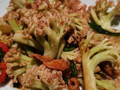 干锅有机花菜-老头儿油爆虾·1987杭州烟火味(湖滨银泰in77D区店)