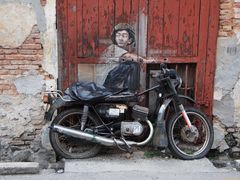 -槟城街头艺术街区