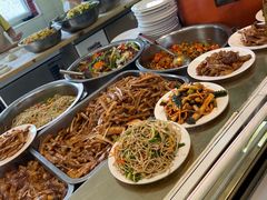 自助取餐区-王三姑牛肉饼