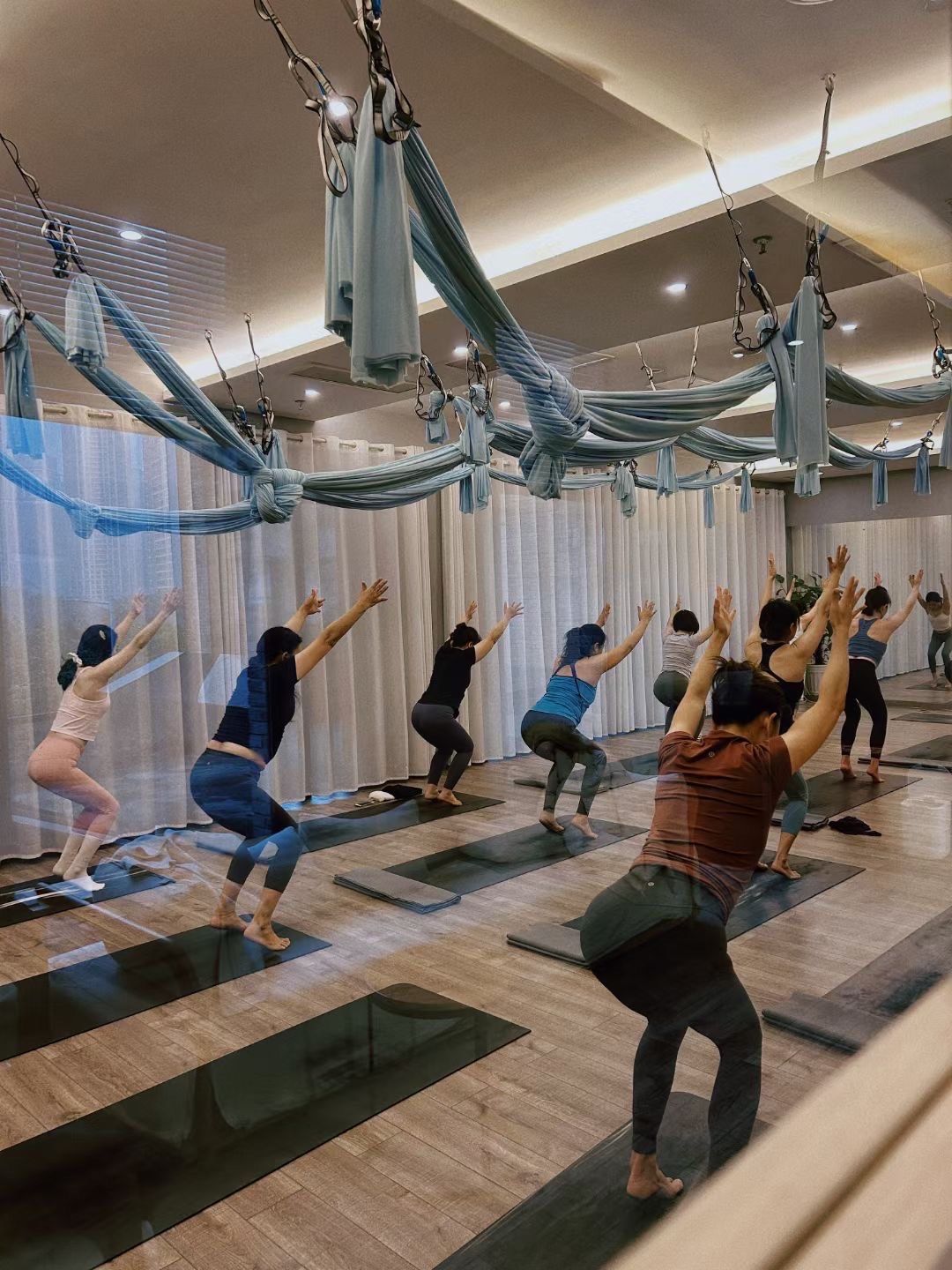 室内瑜伽也精彩