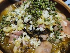 鲜花椒酸菜猪手花-南山酒肆(南山董事绘店)