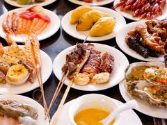 -川骄海鲜自助(王府井奥莱UP TOWN店原世界之花店)