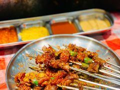 -生火火·地摊小炉子烧烤自助.鲜切牛羊肉(龙湖北城天街店)