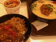 咖喱牛丼&nbsp;辣肉拉面-食其家·牛丼咖喱(浦电路店)