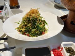 巧拌豆苗-四季民福烤鸭店(王府井东安门店)