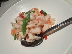 泡椒蜜豆牡丹虾-芙蓉堂(武汉天地店)