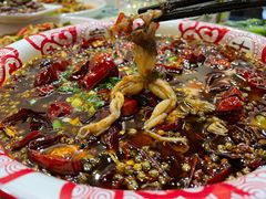 丝瓜烧呱呱-陈胖子特色菜.鲜货现炒(融景城店)