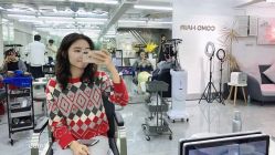点击看大图 -COMO SALON 烫染可茉发型
