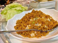 生菜虾松-老妈私房菜