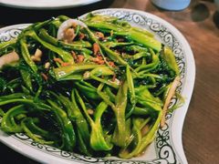 马拉盏炒通菜-大头虾越式风味餐厅(光明广场店)