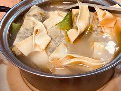 荠菜百叶砂锅-老盛兴汤包馆(江宁一店)