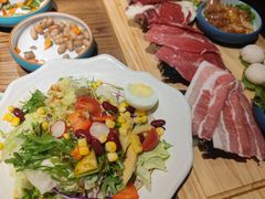 -明洞阿姨·韩式酱蟹烤肉·创意料理(三元桥店)