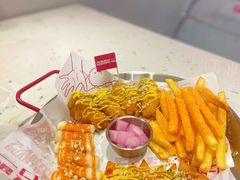 单人炸鸡套餐-百事喜乐炸鸡铺(合肥首店)