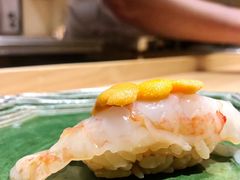 牡丹虾海胆寿司-鮨青(恒基名人购物中心店)