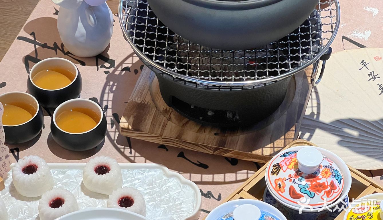 绍兴小桥流水边的围炉煮茶🫖真的好惬意